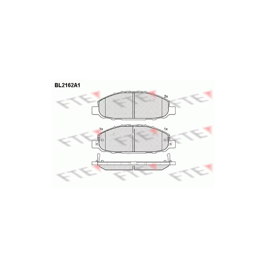 Fte BL2162A1 Brake Pad Set For | ML Performance UK Car Parts