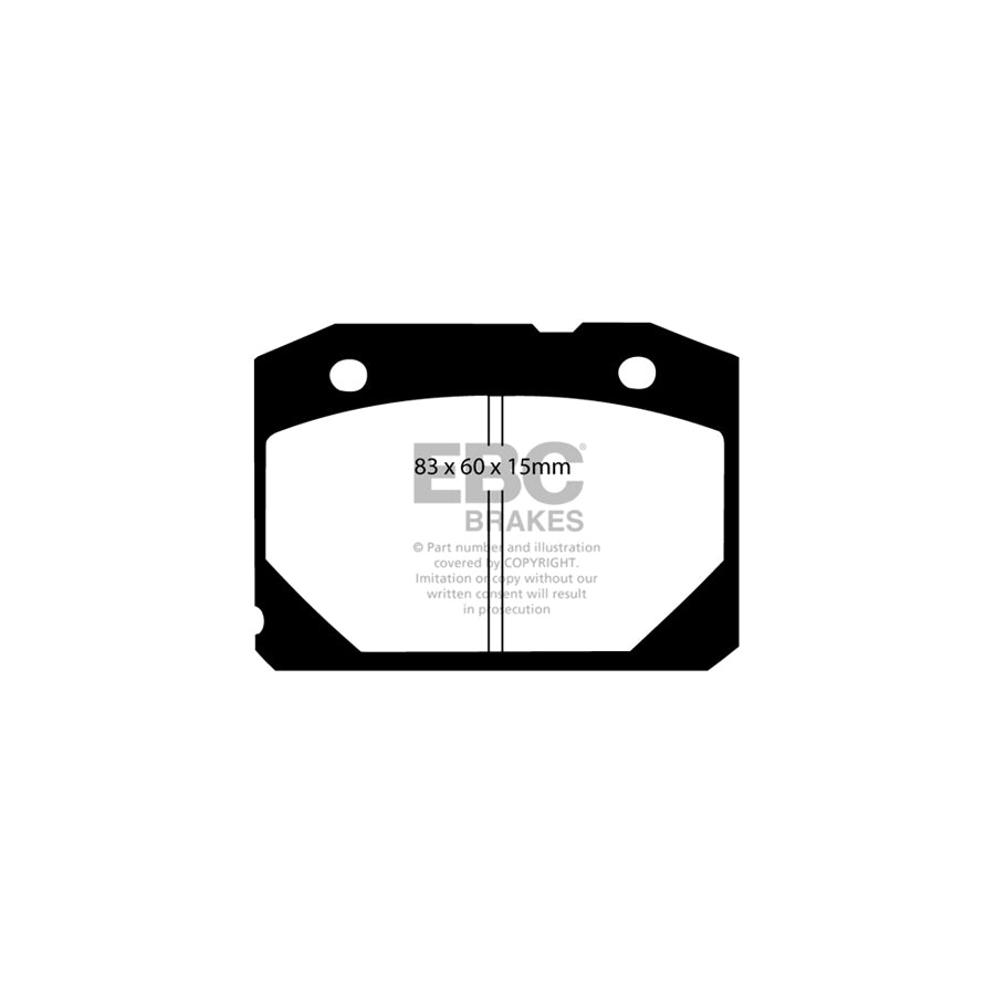 EBC DP172 Lada Ultimax Front Brake Pads 2 | ML Performance UK Car Parts