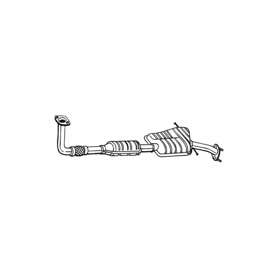 Bosal 090-436 Catalytic Converter For Hyundai Santa Fe I (Sm)