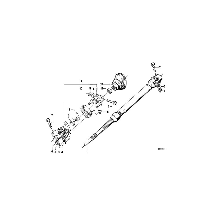 Genuine BMW 32311152363 E23 Ground Cable (Inc. 730) | ML Performance UK Car Parts