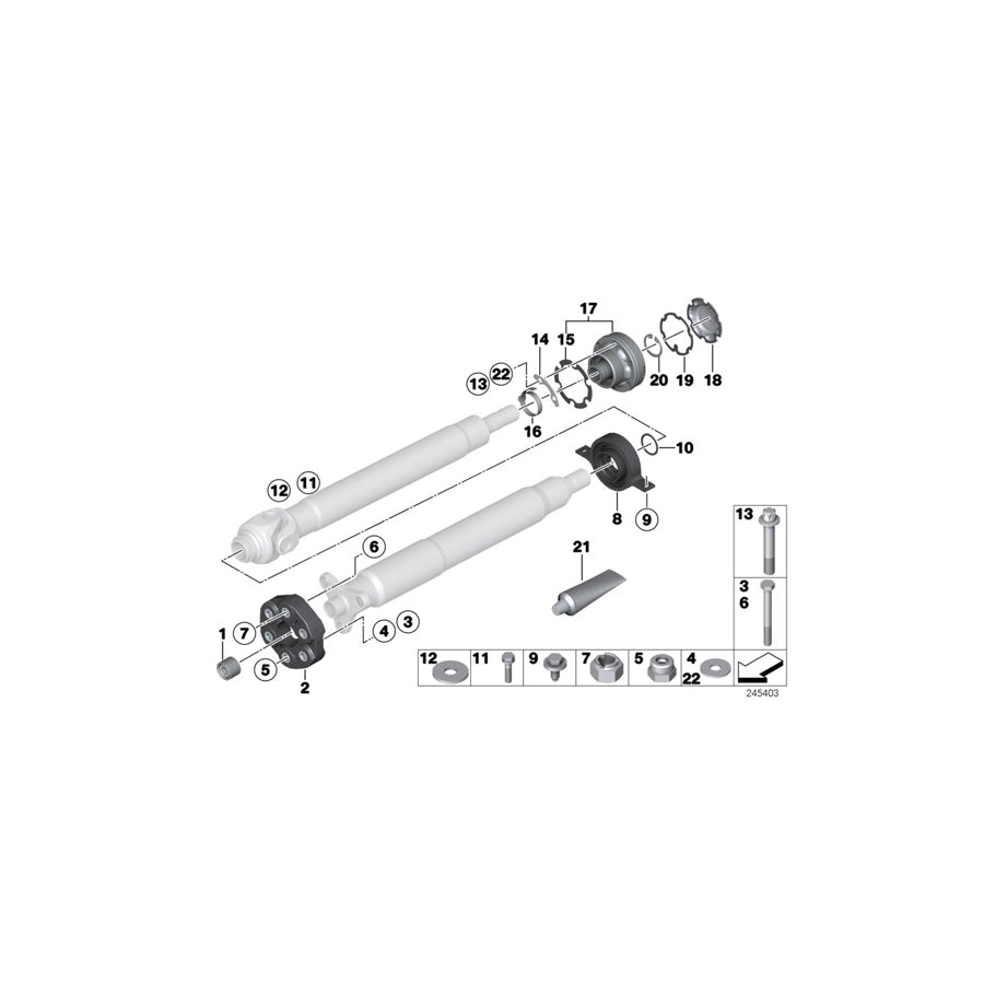 Genuine BMW 26117504670 E64 F10 F06 Washer-Gasket HIFIX-3 (Inc. 760LiS) | ML Performance UK Car Parts