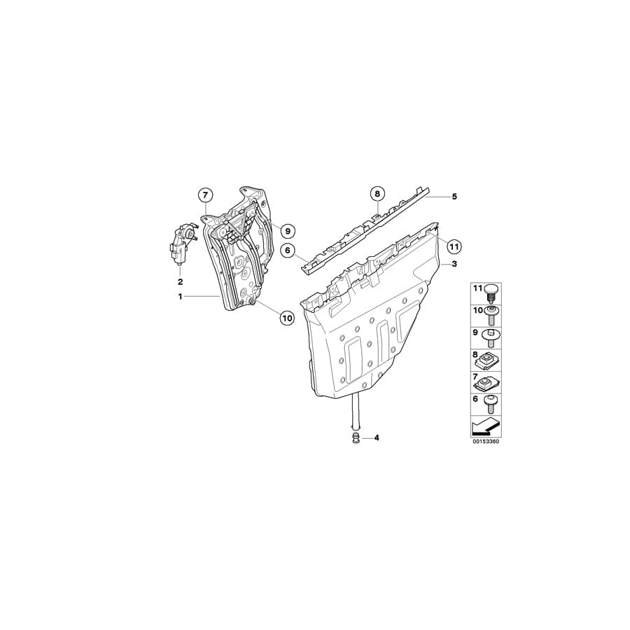 Genuine BMW 51377156787 E93 Water Drain, Left (Inc. 325d, 330i & 330d) | ML Performance UK Car Parts