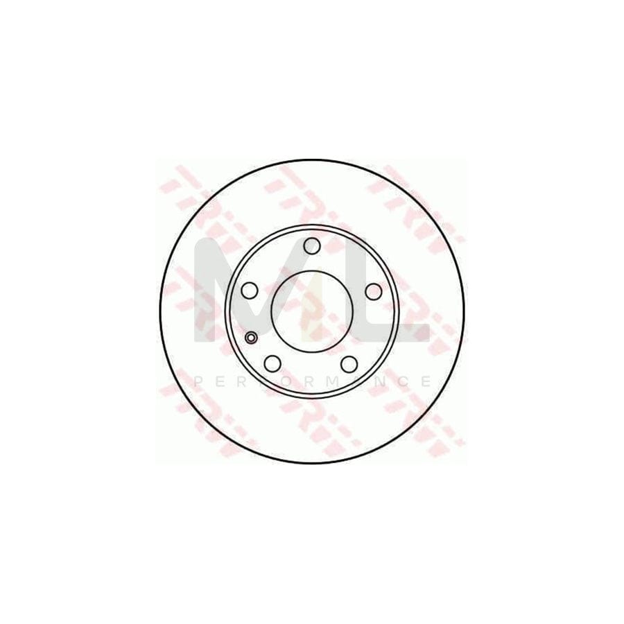 TRW DF1557 Brake Disc Vented | ML Performance Car Parts