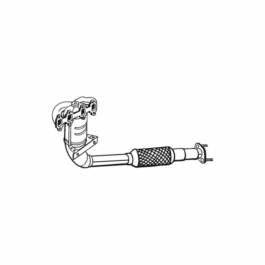 Bosal 090-487 Catalytic Converter For Ford Ka Hatchback (Rb)