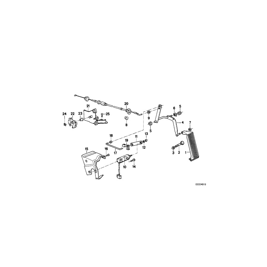 Genuine BMW 35411157138 E39 E28 E38 Bush (Inc. 740i) | ML Performance UK Car Parts