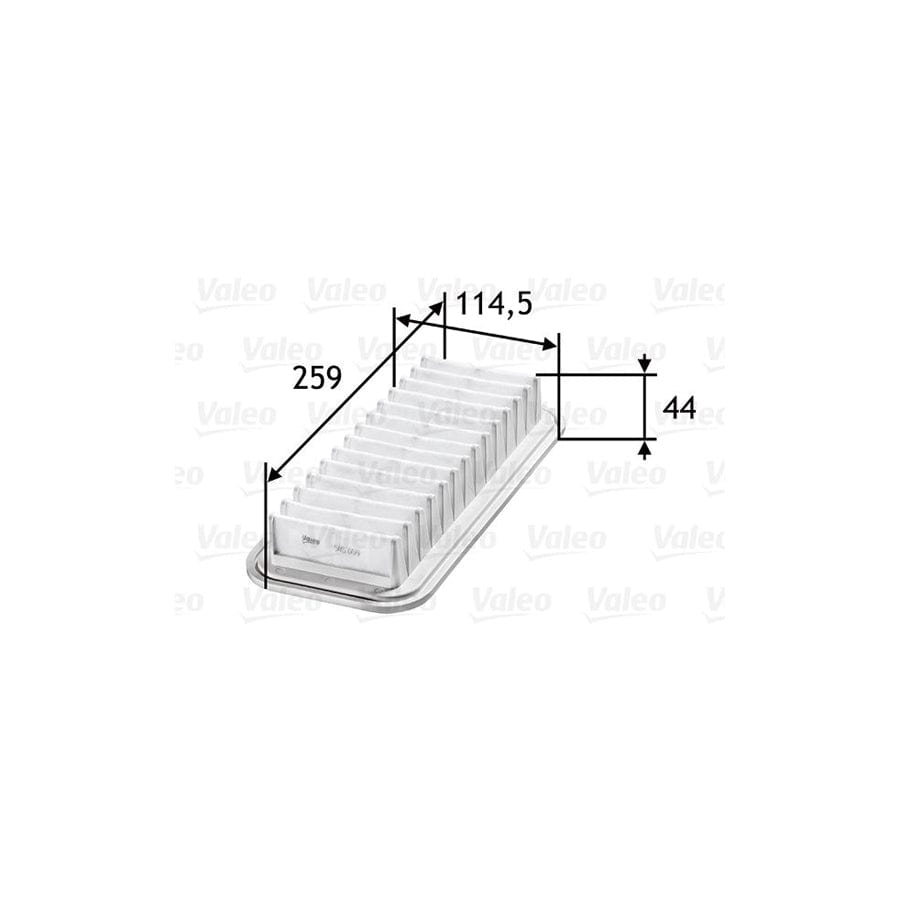 VALEO 585059 Air Filter | ML Performance UK Car Parts