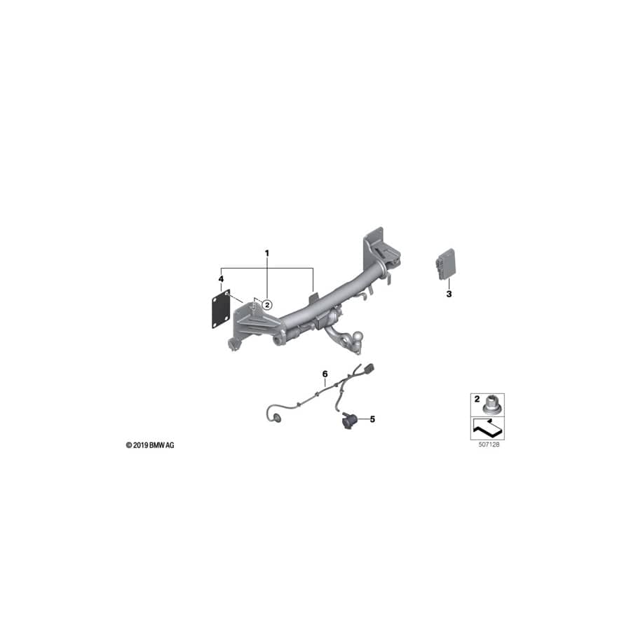 Genuine BMW 61136840334 G05 G07 Pollak Connector (Inc. X5 50iX, X5 40i & X7 50iX) | ML Performance UK Car Parts