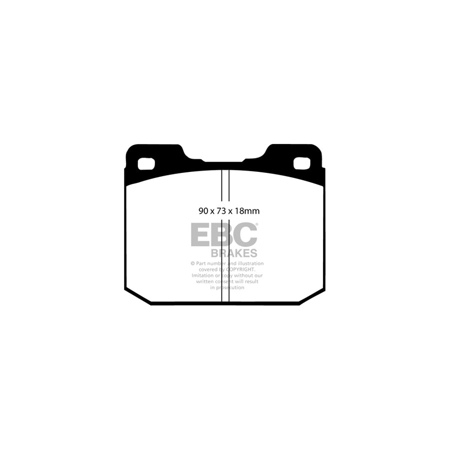 EBC DP175/2 VW LT Ultimax Front Brake Pads 2 | ML Performance UK Car Parts