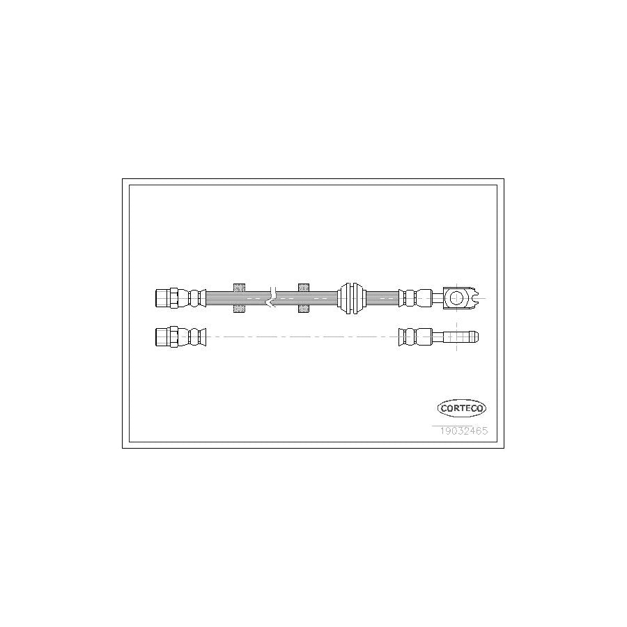 Corteco 19032465 Brake Hose | ML Performance UK