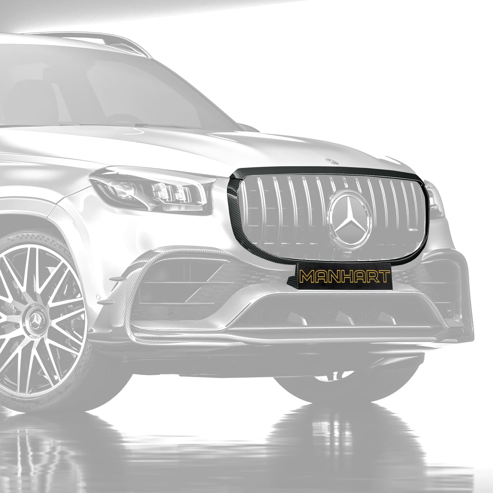 MANHART CARBON GRILLE COVER FOR MERCEDES-AMG GLS 63