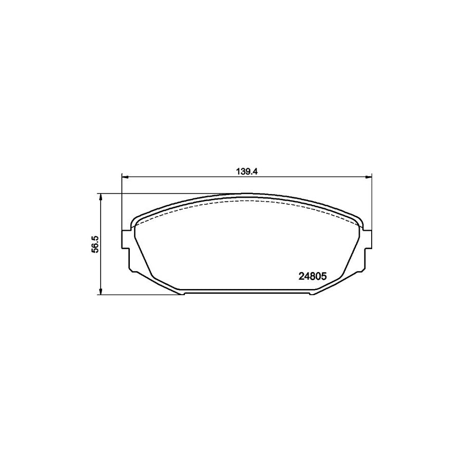 Hella 8MP 376 803-561 Water Pump