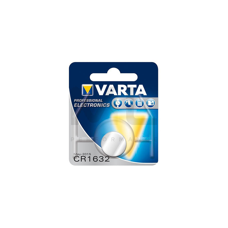 VARTA CR 1632 06632 101 401 Button cell battery 3V, 135mAh, Piece | ML Performance Car Parts