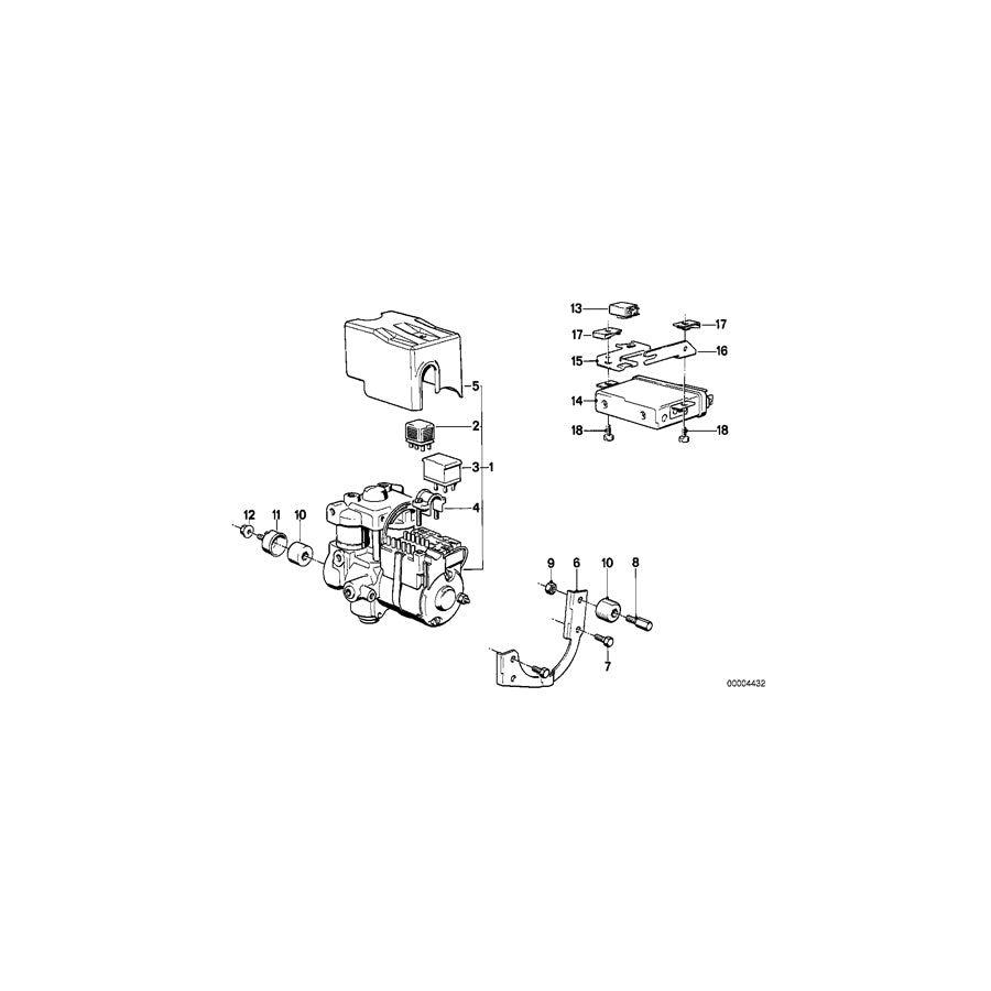 Genuine BMW 34511157429 E30 Clamp (Inc. 324d) | ML Performance UK Car Parts