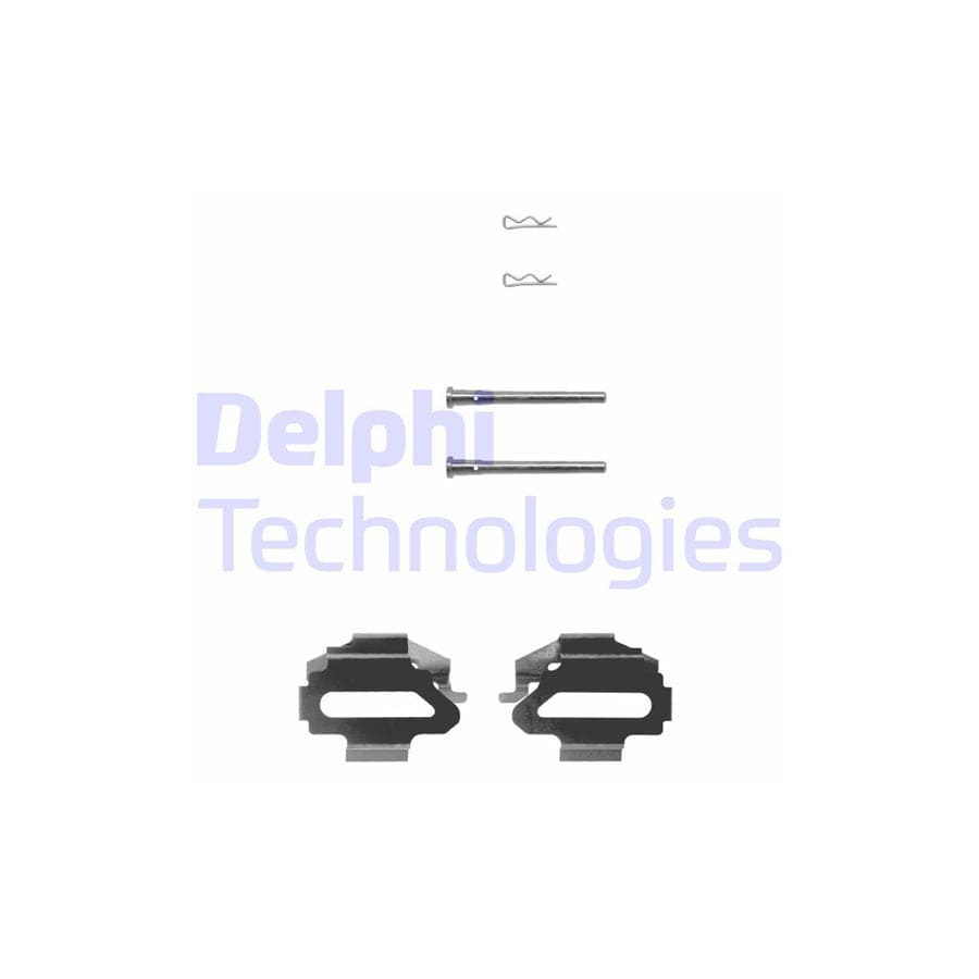 Delphi Lx0162 Accessory Kit, Disc Brake Pads