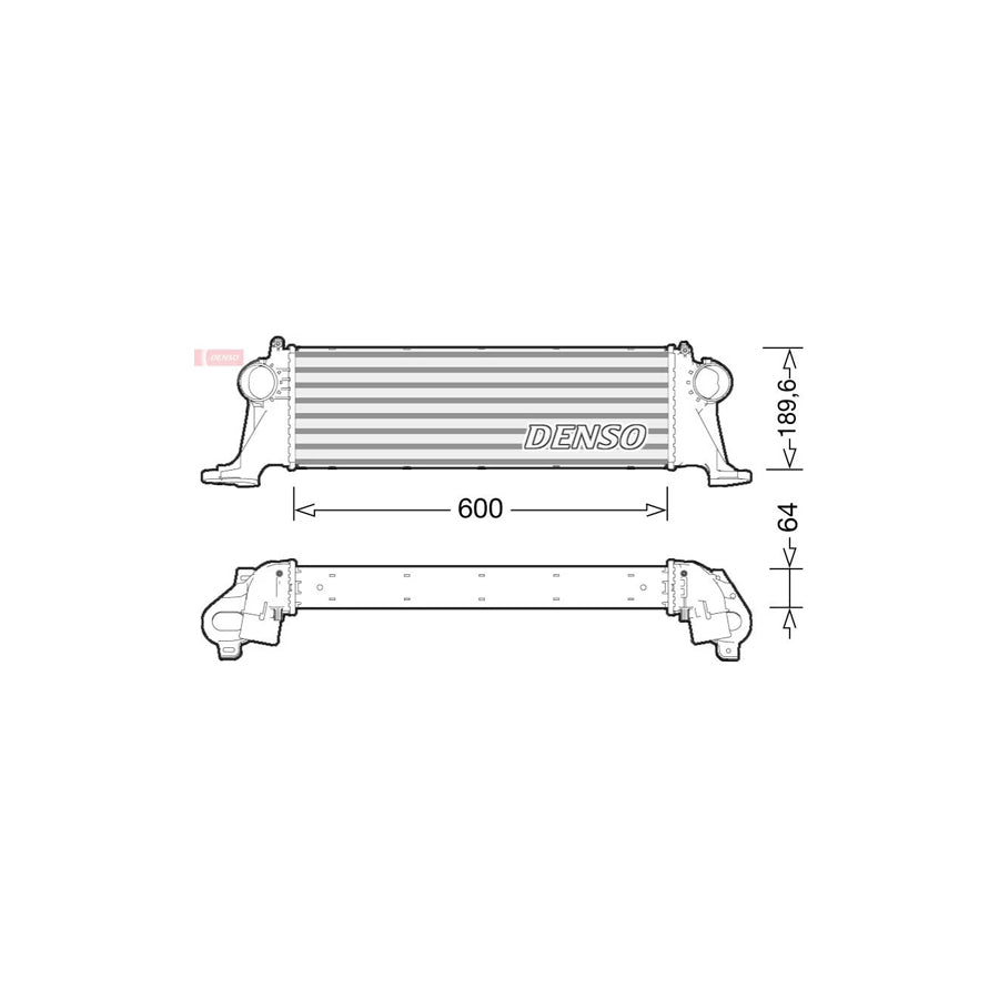 Denso DIT12004 Dit12004 Intercooler For Iveco Daily | ML Performance UK