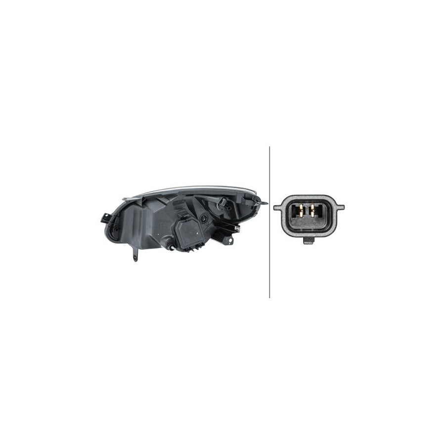 Hella 1L7 271 510-381 Headlight For Renault Twingo