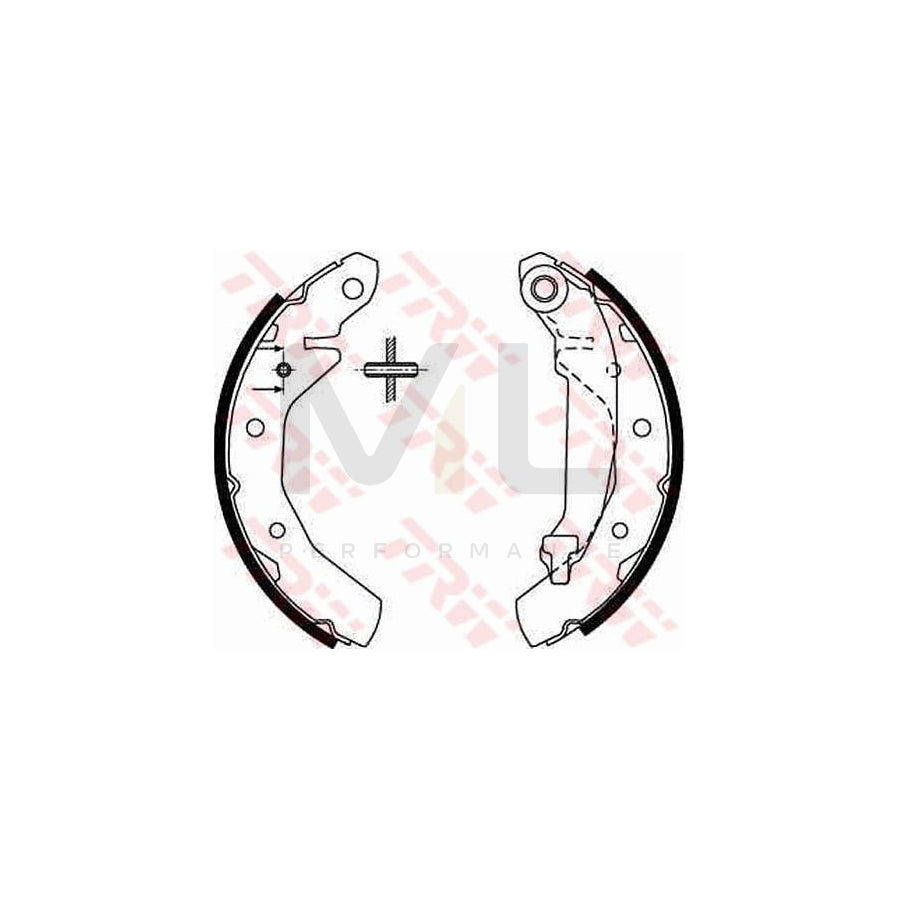 TRW GS8645 Brake Shoe Set | ML Performance Car Parts