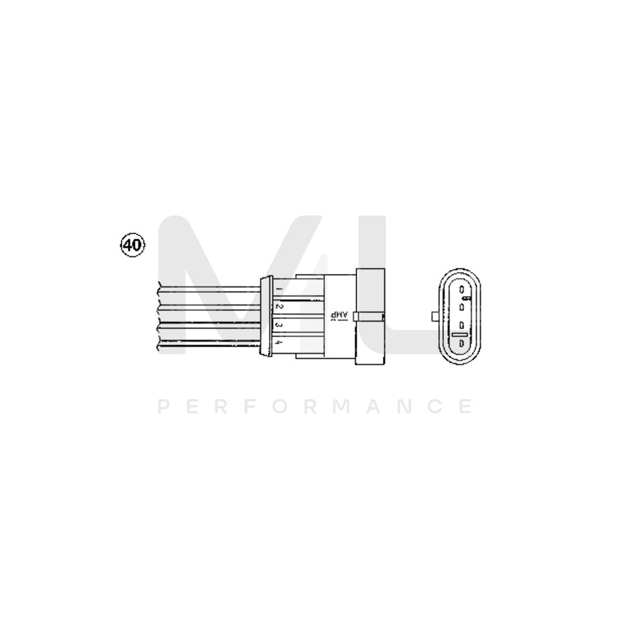 NTK Lambda Sensor / O2 Sensor (NGK 0213) - OZA527-E7 | ML Car Parts UK | ML Performance