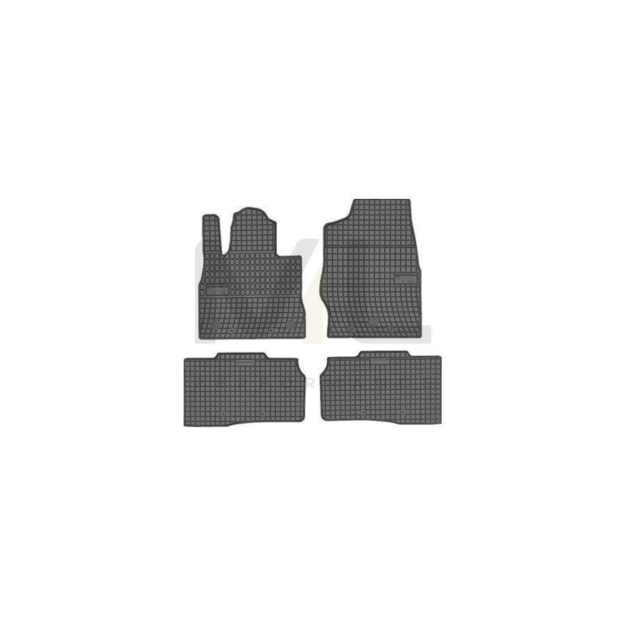 FROGUM Tailored, Basic 411333 Floor mat set for FORD USA Explorer Mk6 (U625) Elastomer, Front and Rear, Quantity: 4, Black | ML Performance Car Parts