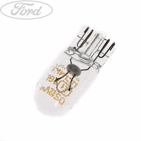 GENUINE FORD 6079730 MOTORCRAFT FRONT HEADLIGHT BULB 12V 5W CLEAR W5W | ML Performance UK