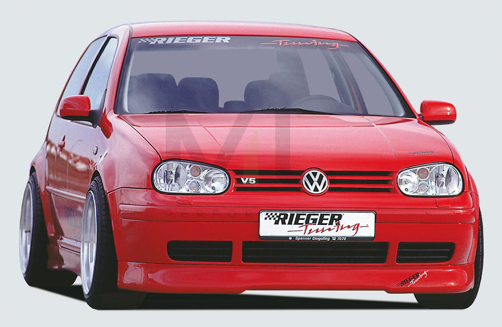 Rieger 00059001 VW Mk4 Golf Front Splitter 3 | ML Performance UK Car Parts