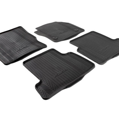 GENUINE FORD 1806312 KUGA SET OF FRONT AND REAR RUBBER FLOOR MATS, BLACK WITH KUGA LOGO, 2012-2016 | ML Performance UK