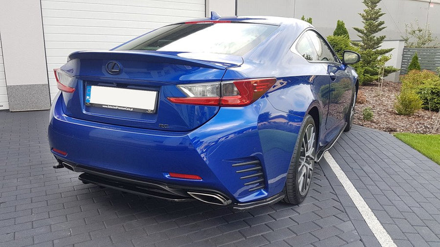 Maxton Design Lexus RC Rear Side Splitters