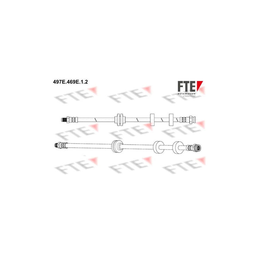 Fte 497E.469E.1.2 Brake Hose For Fiat Doblo | ML Performance UK Car Parts