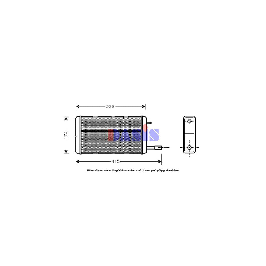 AKS Dasis 409230N Heater Matrix | ML Performance UK