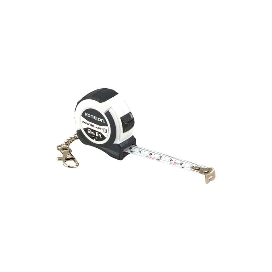 Komelon KOM2MKRT PowerBlade II Pocket Key Ring Tape 2m/6ft (Width 13mm) | ML Performance UK