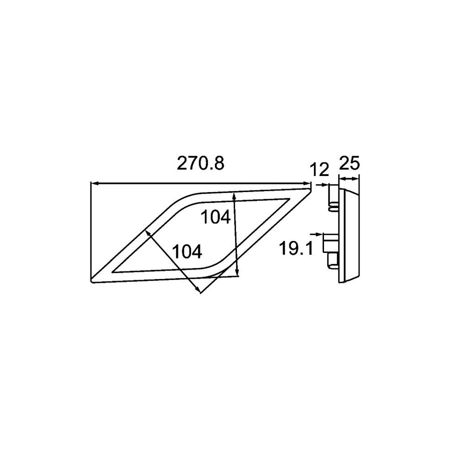 Hella 2SB 013 342-061 Combination Rearlight