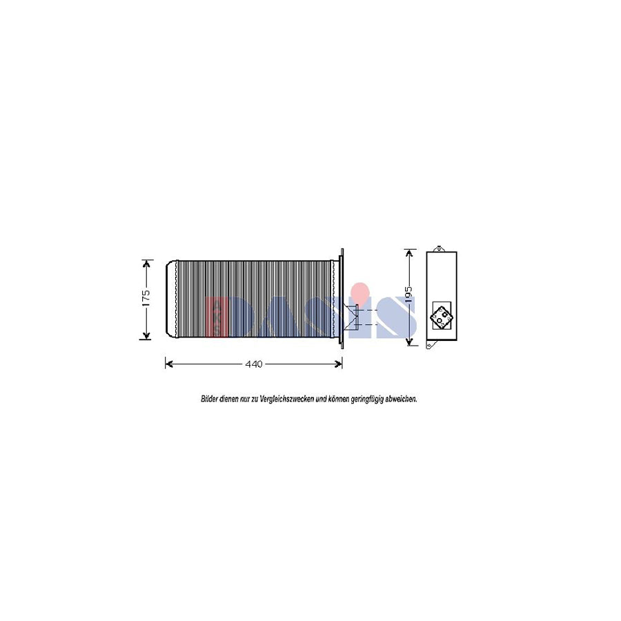 AKS Dasis 409210N Heater Matrix | ML Performance UK