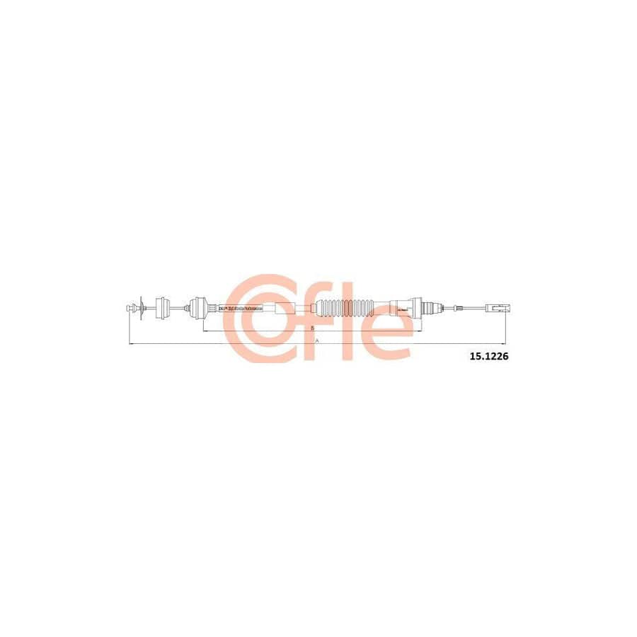 Cofle 15.1226 Clutch Cable