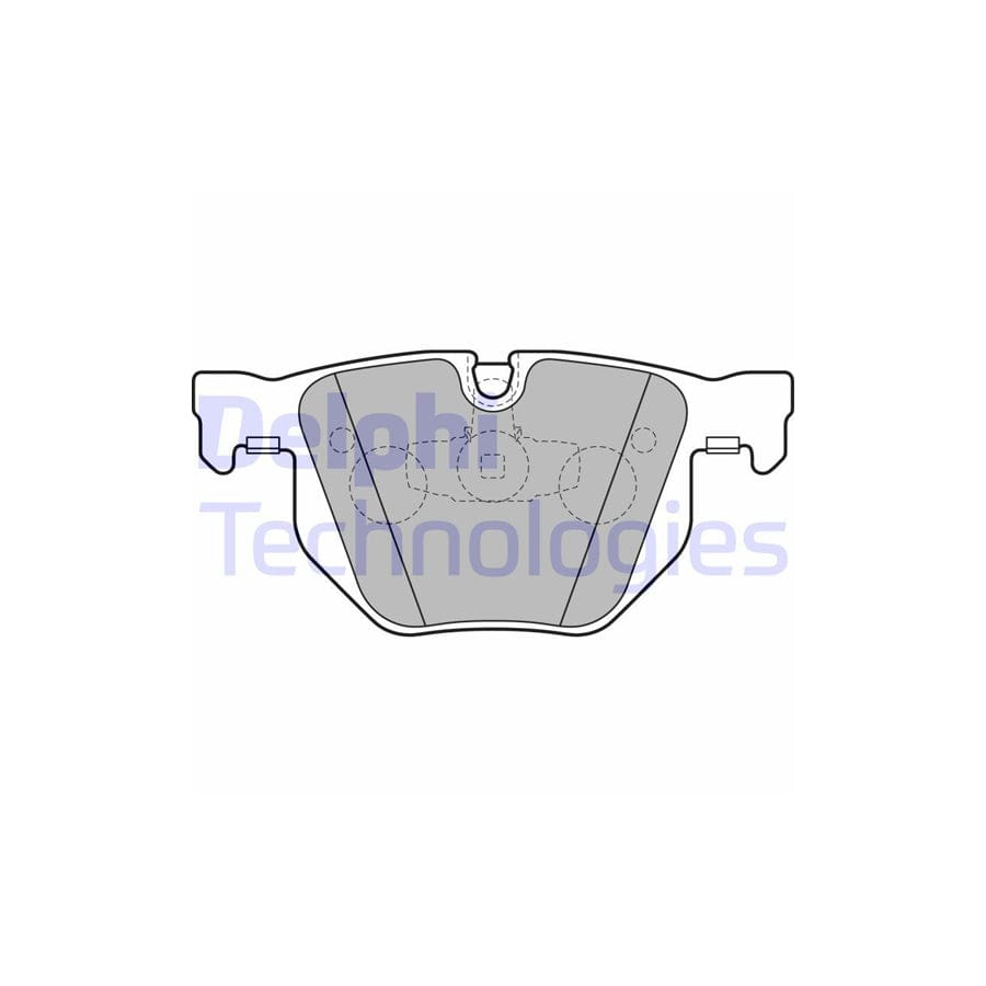 Delphi Lp2256 Brake Pad Set