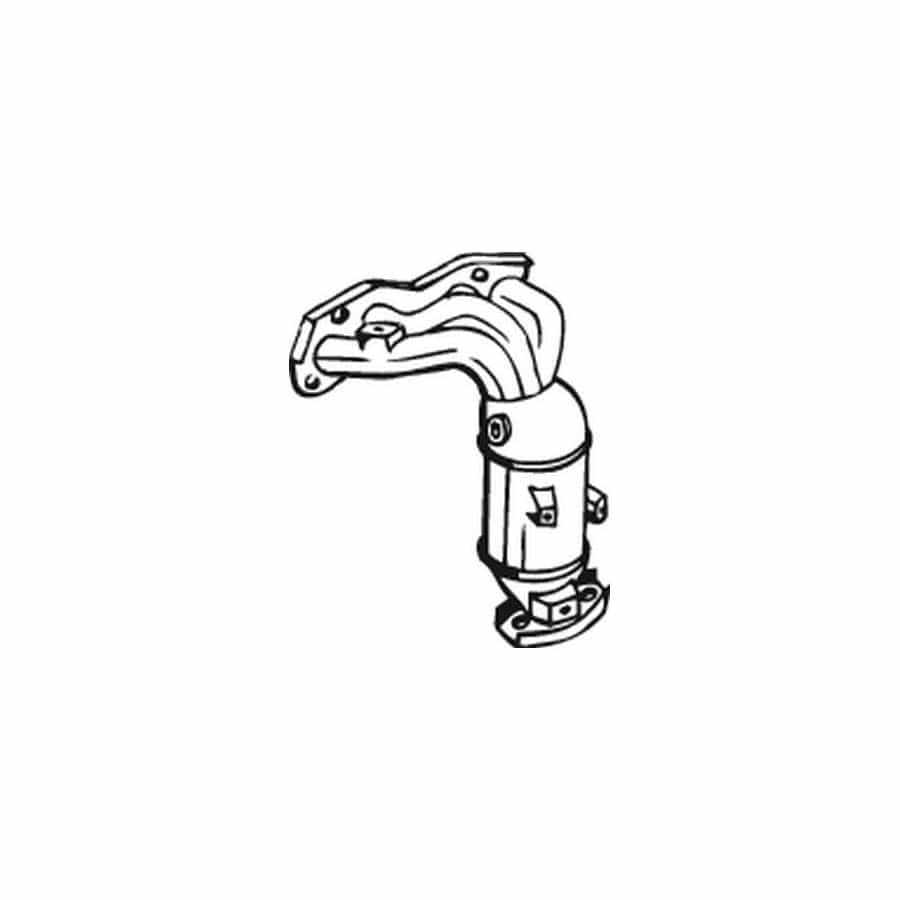 Bosal 090-607 Catalytic Converter For Toyota Yaris Ii Hatchback (Xp9)