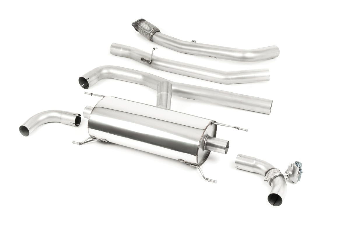 MillTek SSXAR18 Alfa Romeo Giulia Non-Resonated Valved Cat-Back Exhaust