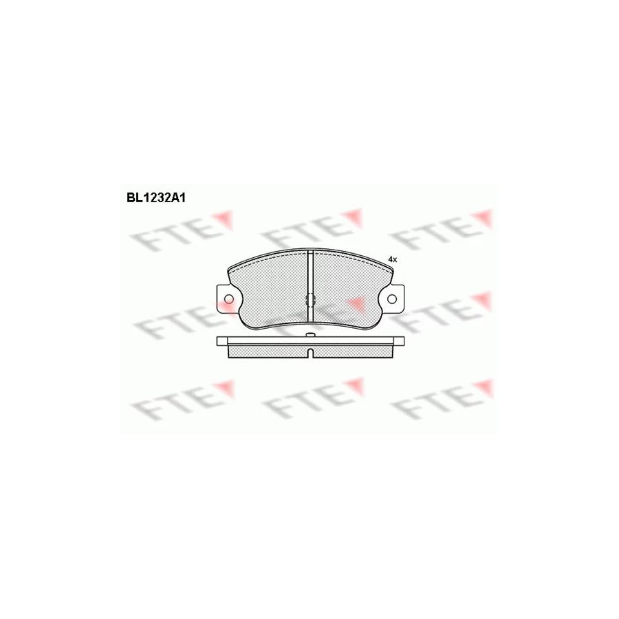 Fte BL1232A1 Brake Pad Set | ML Performance UK Car Parts