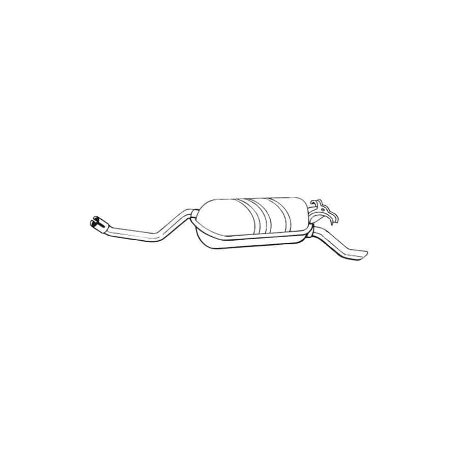 Bosal 278-189 Rear Silencer