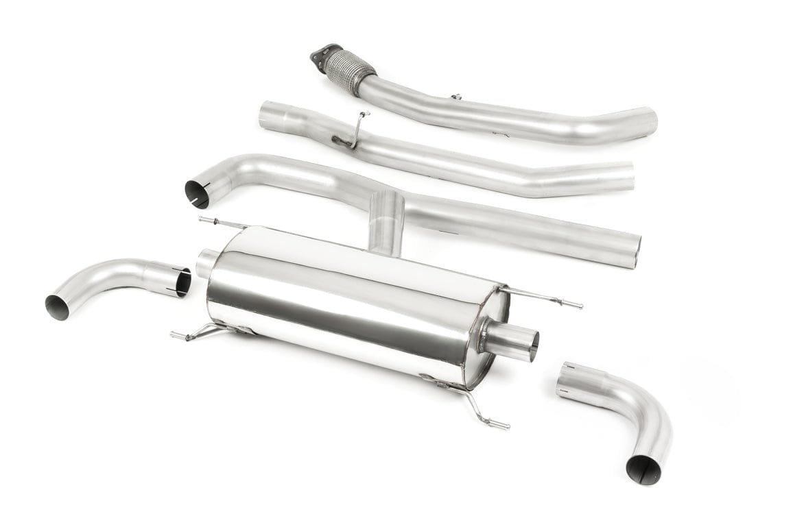 MillTek SSXAR17 Alfa Romeo Giulia Non-Resonated Non-Valved Cat-Back Exhaust