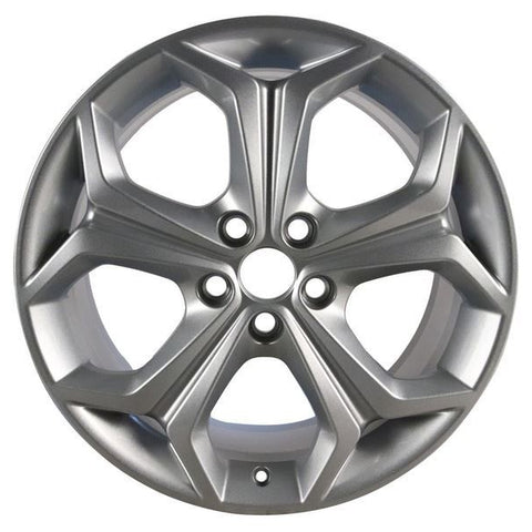 GENUINE FORD 1693735 x4 SET OF 4 GALAXY - S-MAX ALLOY WHEEL 18" 5-SPOKE Y DESIGN, SILVER, 2010 - 2015 | ML Performance UK