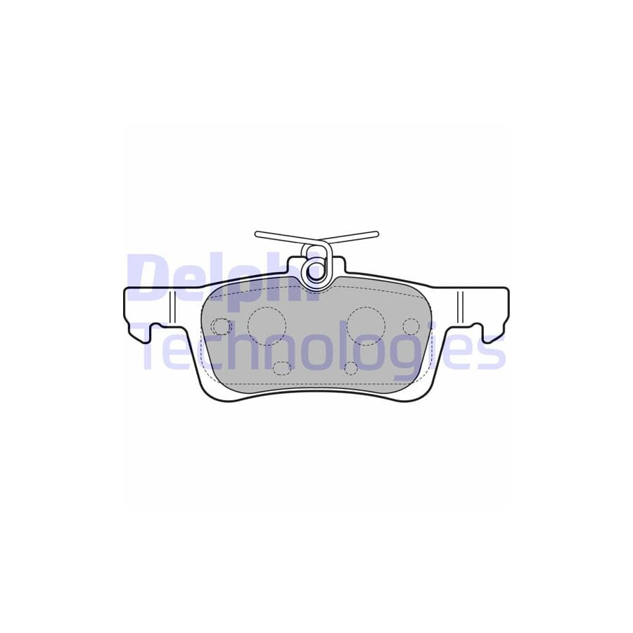 Delphi Lp2252 Brake Pad Set