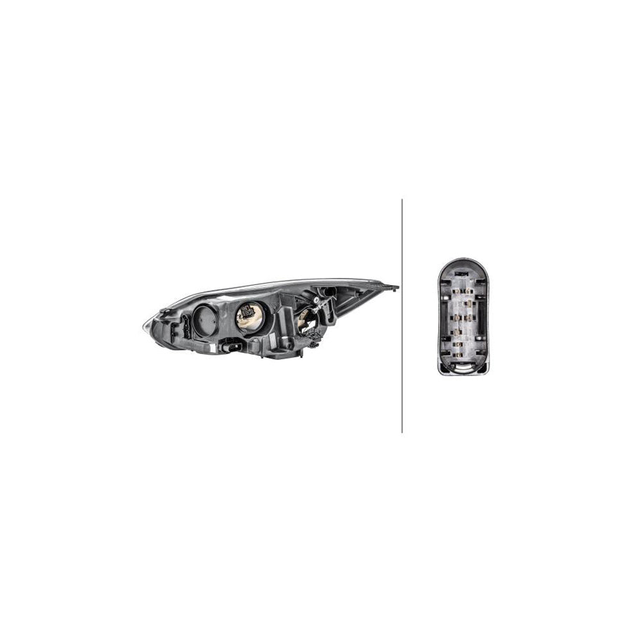 Hella 1LA 354 994-081 Headlight For Ford Focus