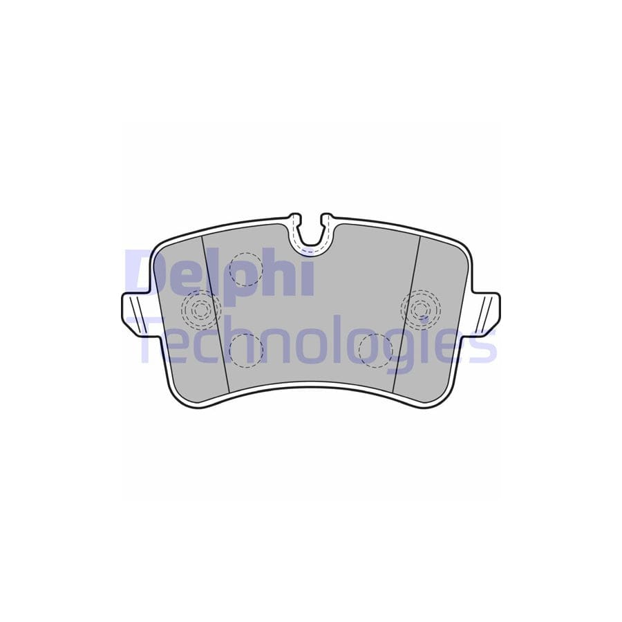 Delphi Lp2249 Brake Pad Set