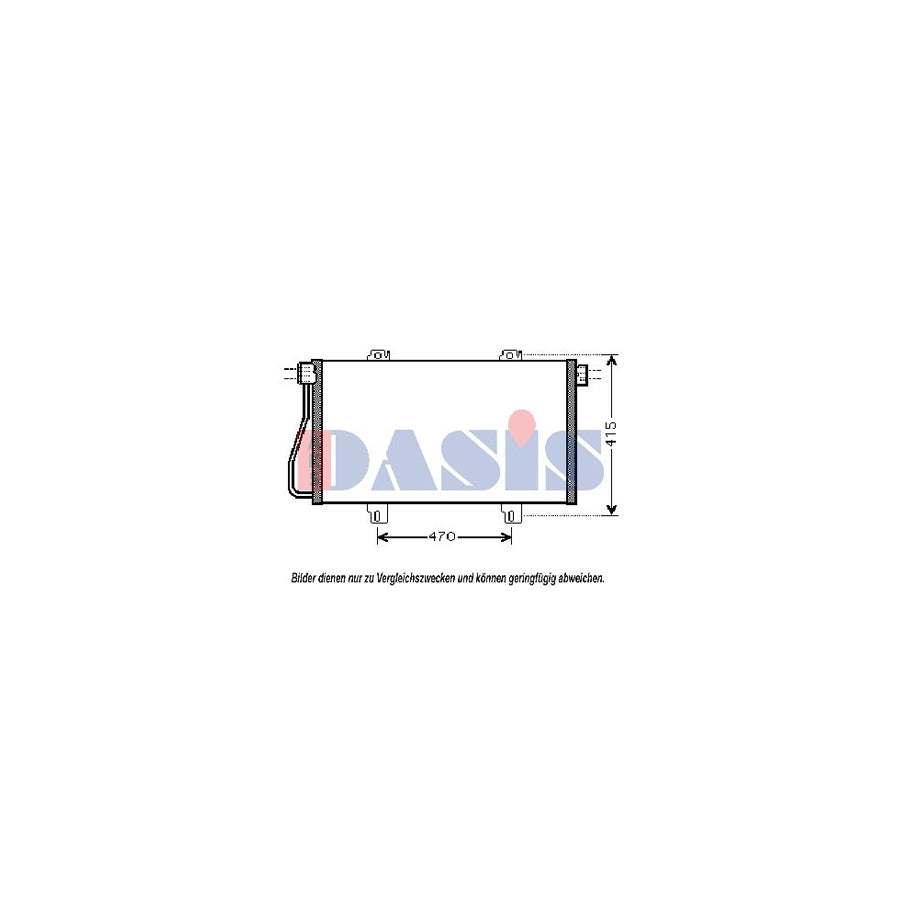 AKS Dasis 182029N Air Conditioning Condenser | ML Performance UK