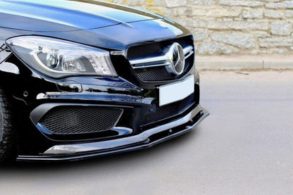 Maxton Design Mercedes Benz CLA 45 AMG C117 (Pre-Facelift) Front Splitter V.2