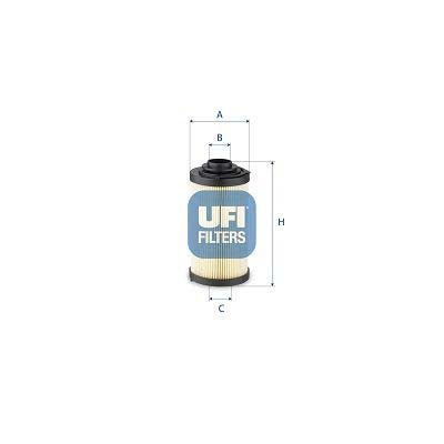 UFI 83.047.00 Filter, Operating Hydraulics