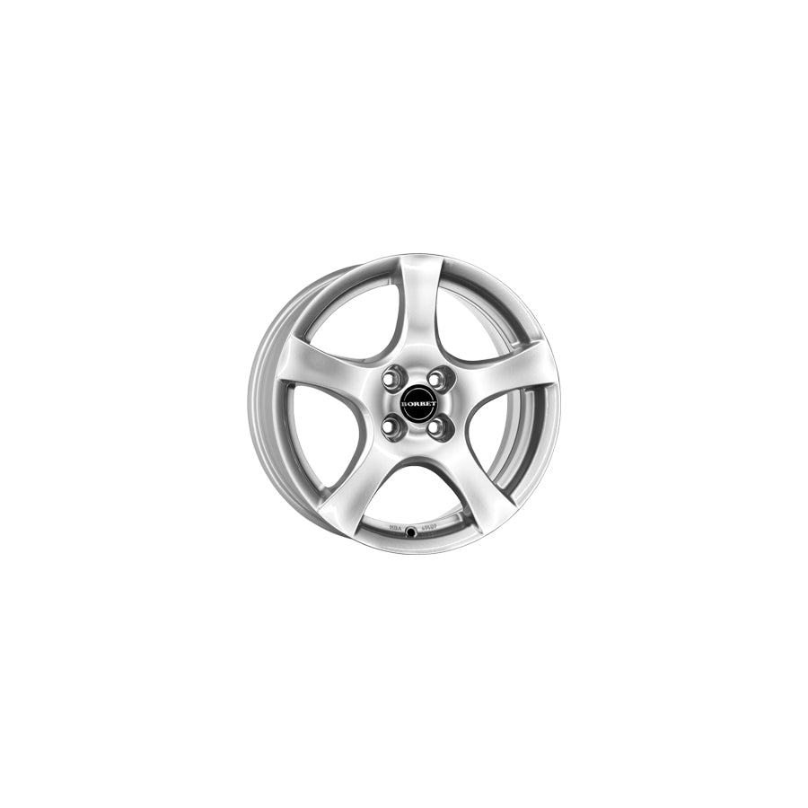 Borbet F 6x15 ET40 F 60540100464,0BS/T Brilliant Silver Wheel | ML Performance UK Car Parts