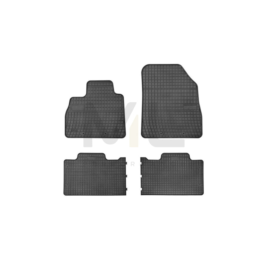 FROGUM 546887 Floor mat set for RENAULT Espace V (JR) Elastomer, Front and Rear, Quantity: 4, Black | ML Performance Car Parts