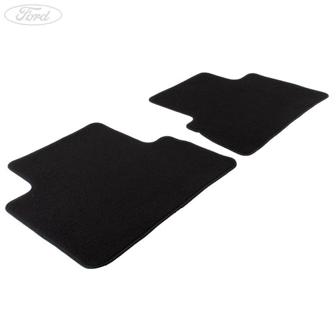 GENUINE FORD 1693734 C-MAX CARPET FLOOR MATS REAR, BLACK, FOR SECOND SEAT ROW | ML Performance UK