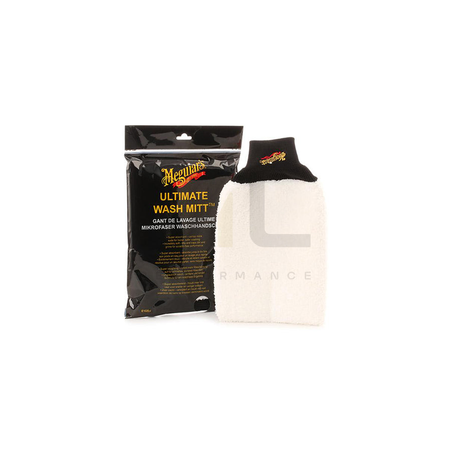 MEGUIARS ULTIMATE, MICROFIBER WASH MITT E102EU Car wash mitt | ML Performance Car Parts